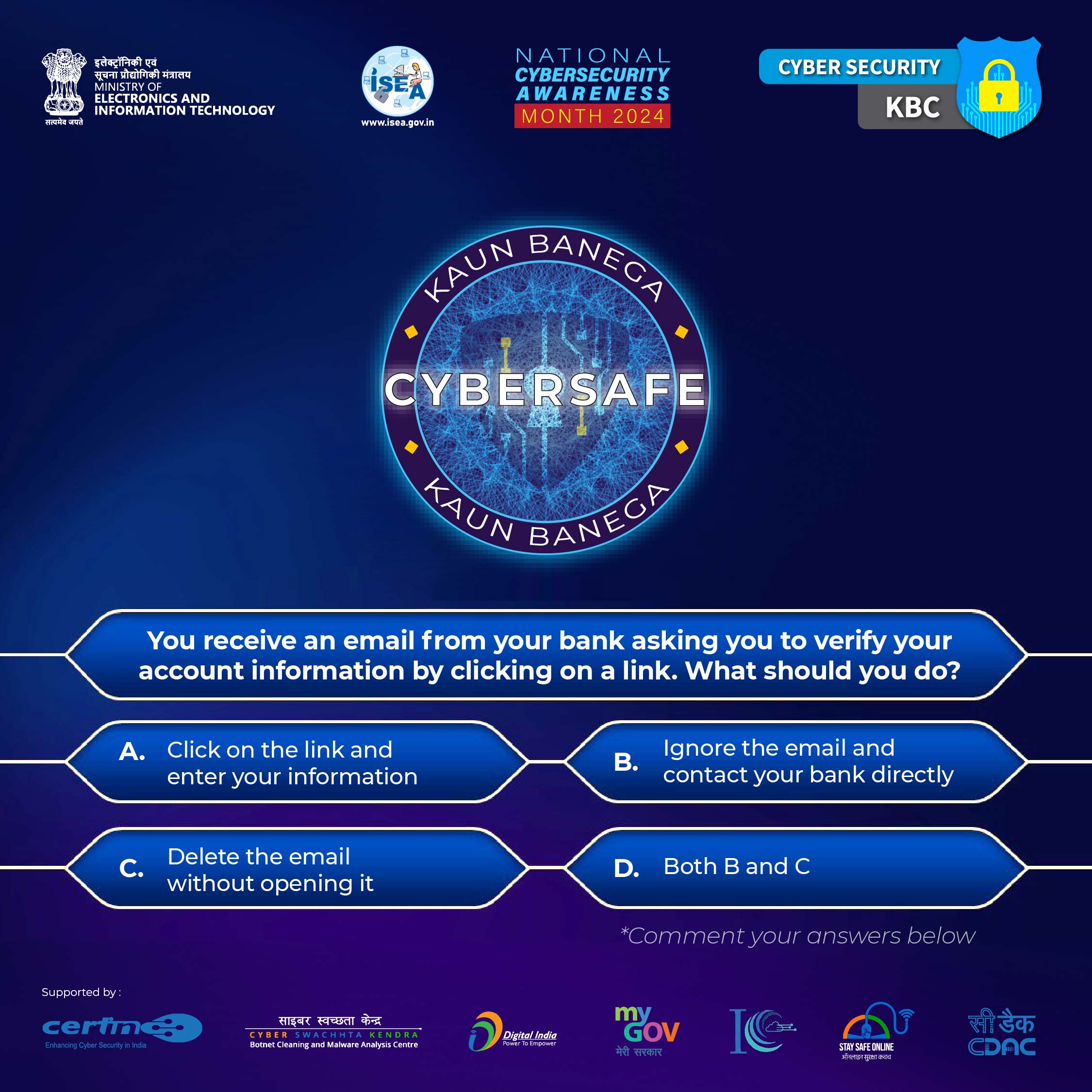 National Cyber Security Awareness Month 2024 Cyber Aware Digital Naagrik